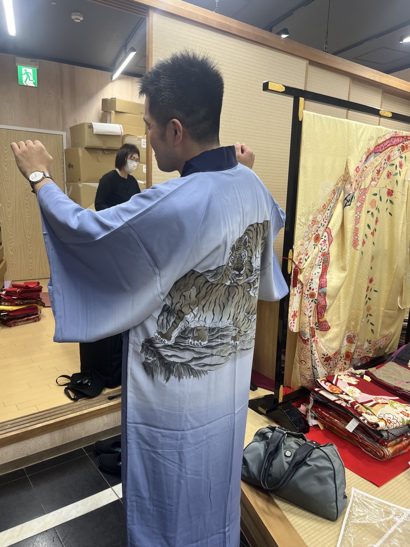 Discovering traditional kimono designs