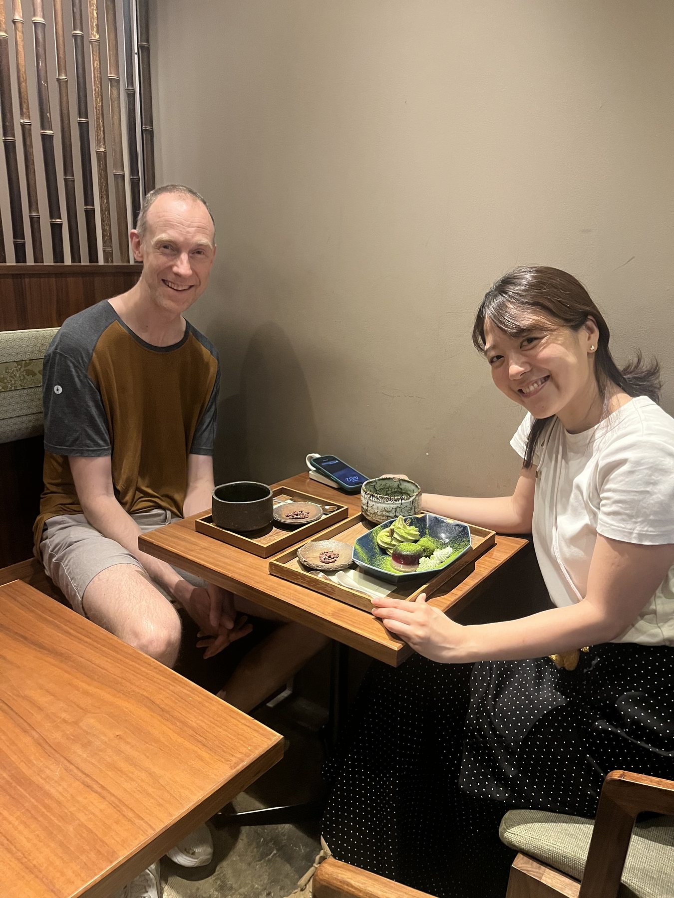 Matcha experience with Aki