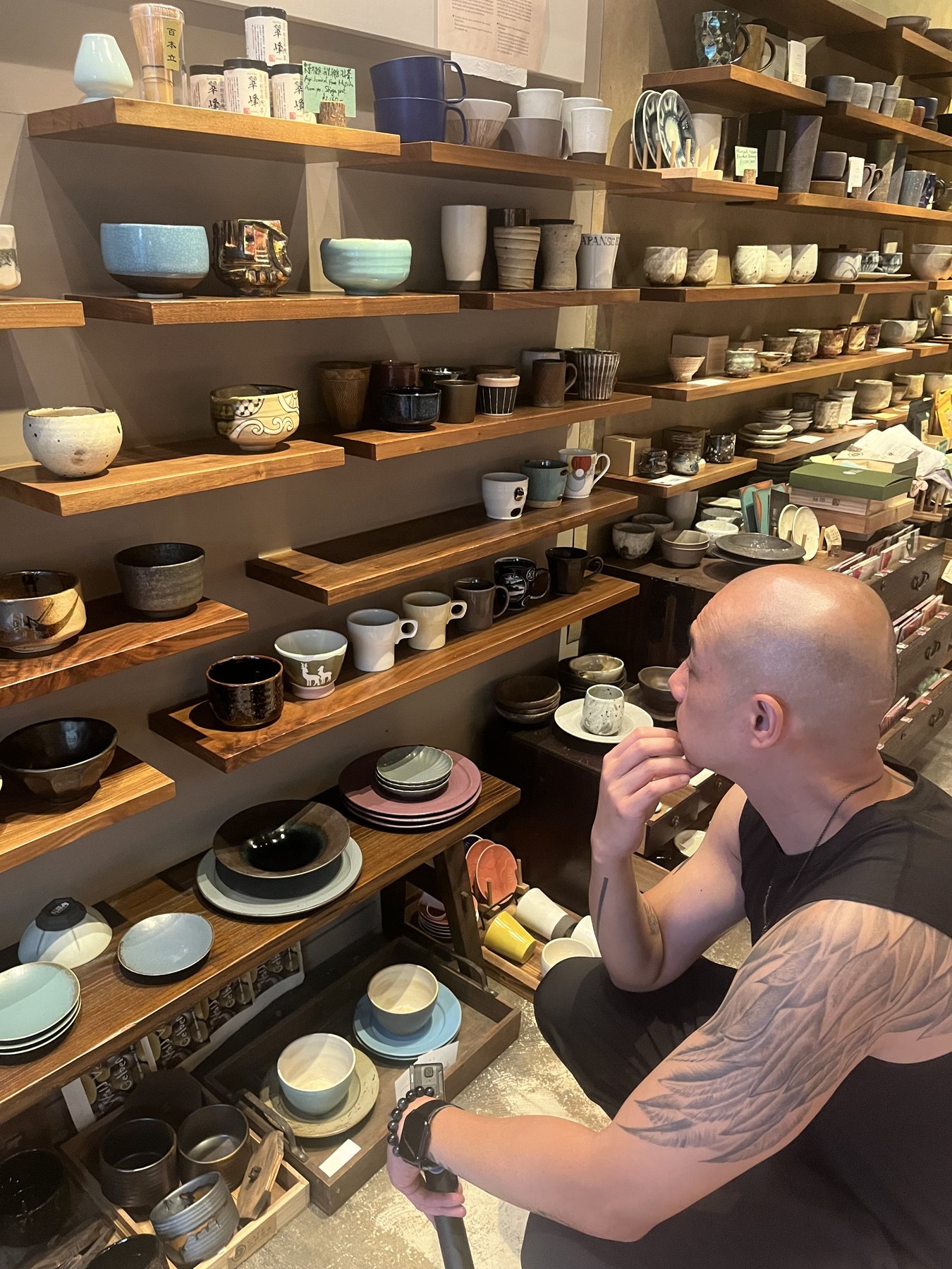 Choosing handmade Japanese ceramics